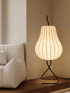 Cream style pear floor lamp