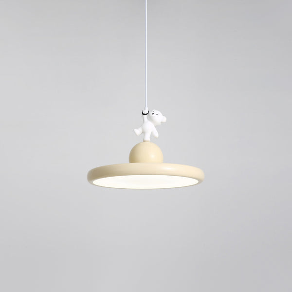 Kreativer Kronleuchter mit Cartoon-Bären