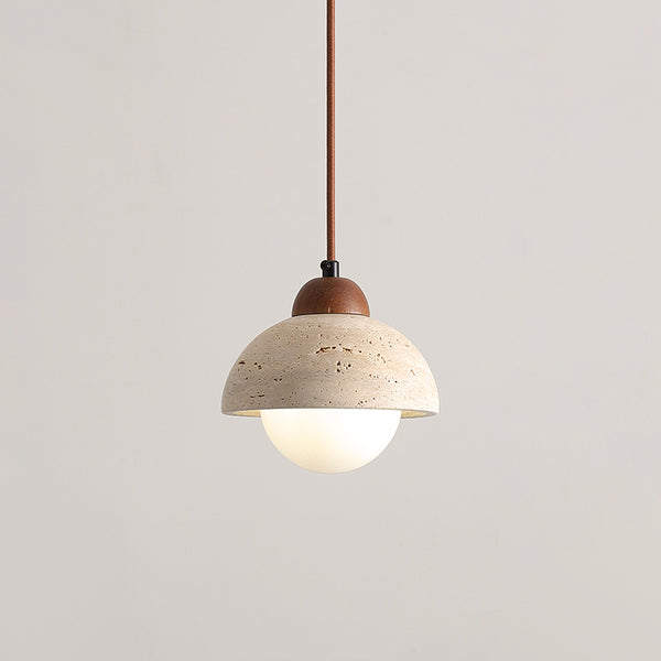 Vintage wabi-sabi style bedroom bedside chandelier