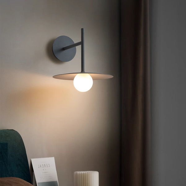 Applique murale créative en forme de soucoupe volante