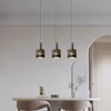Lustre rétro à tête unique en ciment