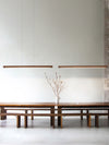 Creative walnut dining room chandelier