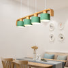 4-head macaron chandelier
