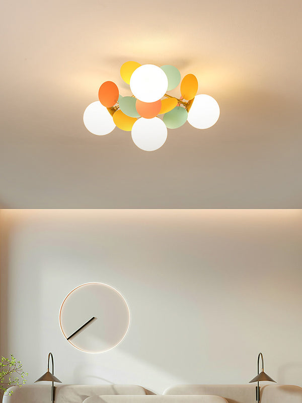 Lustre créatif Macaron pour chambre d'enfant