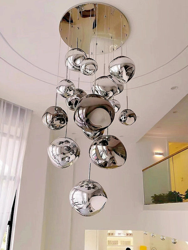 Lustre design en lave