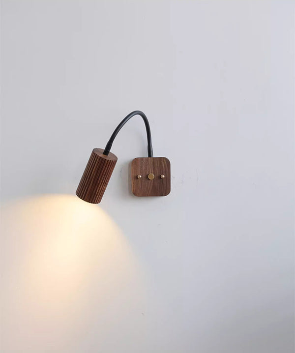 Lampe de chevet murale rotative rétro