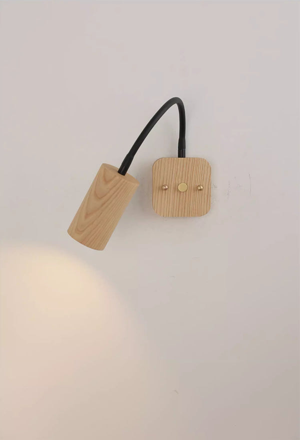 Lampe de chevet murale rotative rétro