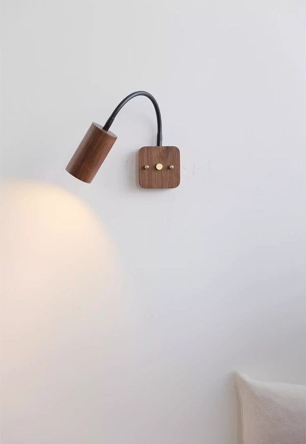 Lampe de chevet murale rotative rétro