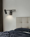 All copper swing arm wall lamp