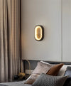Creative all-copper bedside wall lamp