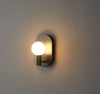 Nordic copper glass corridor wall lamp