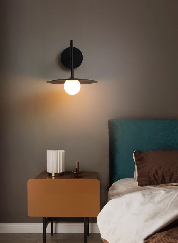 Applique murale créative en forme de soucoupe volante