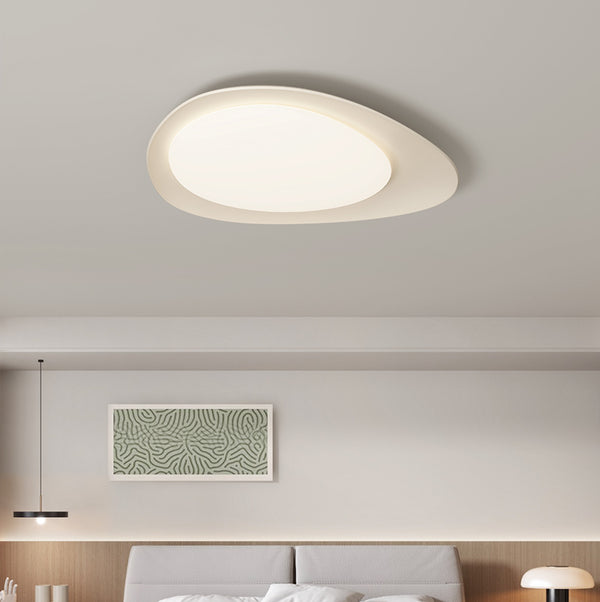 Plafonnier créatif en galets pour chambre à coucher et couloir