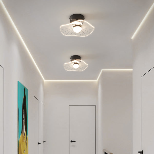 Creative lotus leaf ceiling lamp