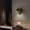 Lampe de chevet murale rotative pour chambre à coucher