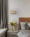 Creative all-copper bedside wall lamp