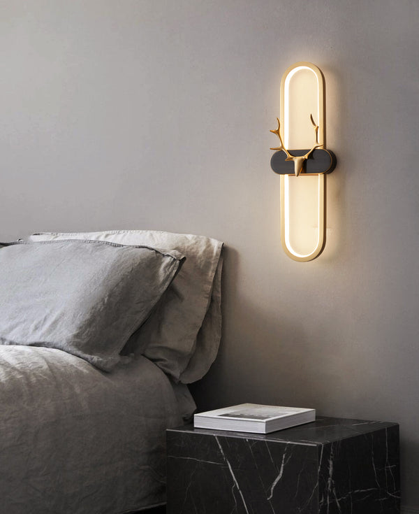 Creative LED bedside wall lamp