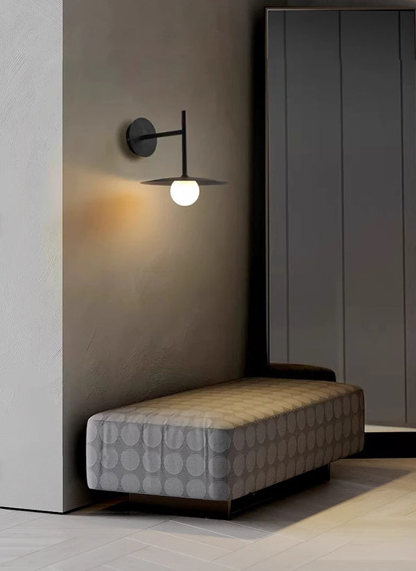 Applique murale créative en forme de soucoupe volante