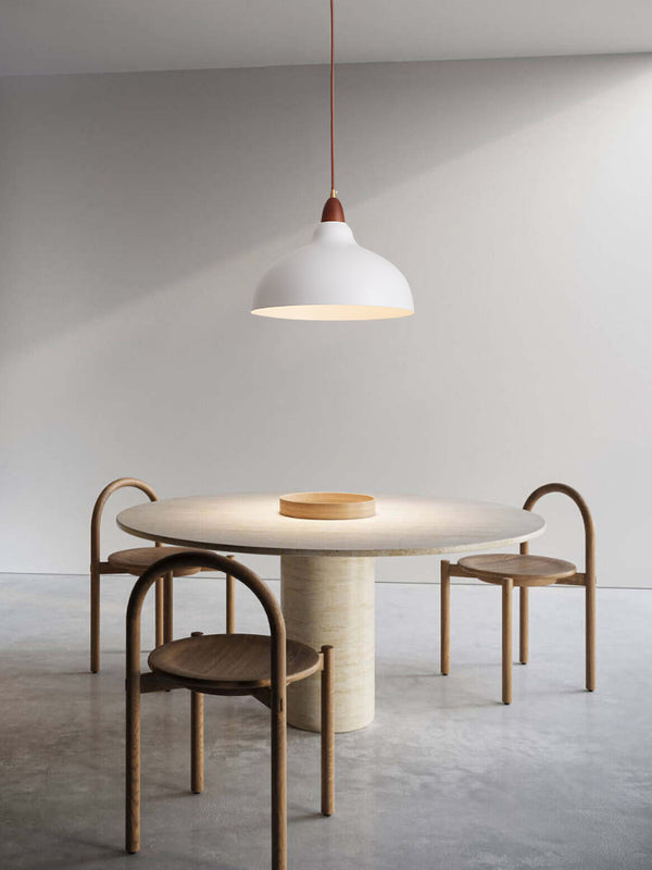 Lustre de salle à manger de style wabi-sabi