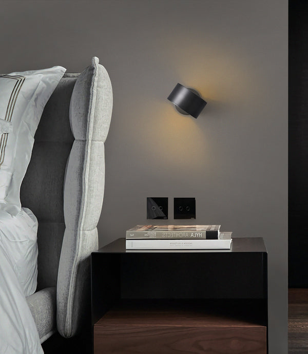 Postmodern all-copper wall lamp