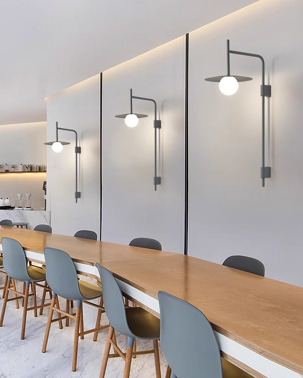 Applique murale créative en forme de soucoupe volante