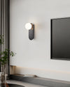 LED aisle glass wall lamp