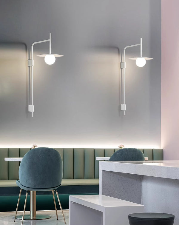 Applique murale créative en forme de soucoupe volante