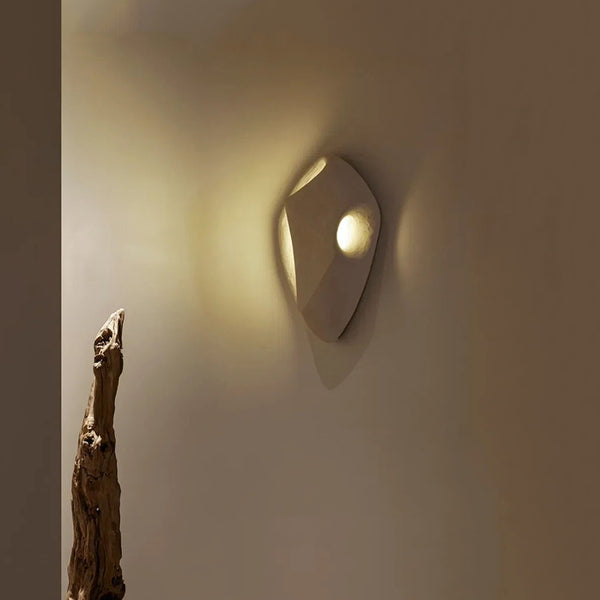 Wabi-sabi style wall lamp