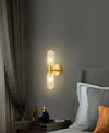 All copper light luxury glass wall lamp