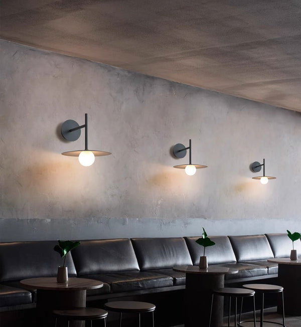 Applique murale créative en forme de soucoupe volante