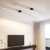 Minimalist long strip ceiling light