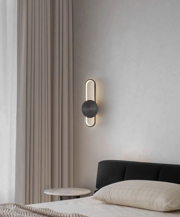 Minimalist creative LED wall lamp