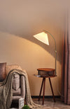 Retro Massivholz Stehlampe
