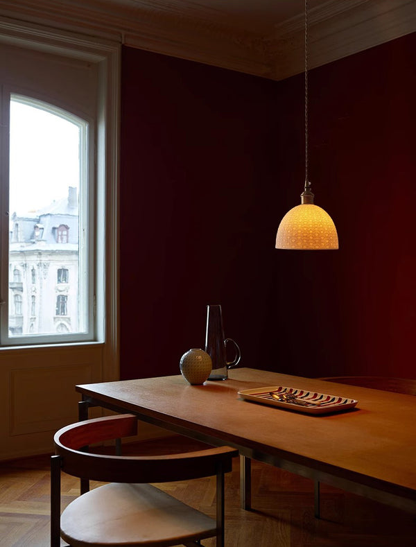 Vintage Ceramic Chandelier