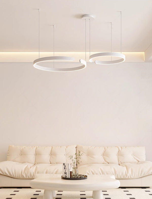 Minimalist personality ring chandelier