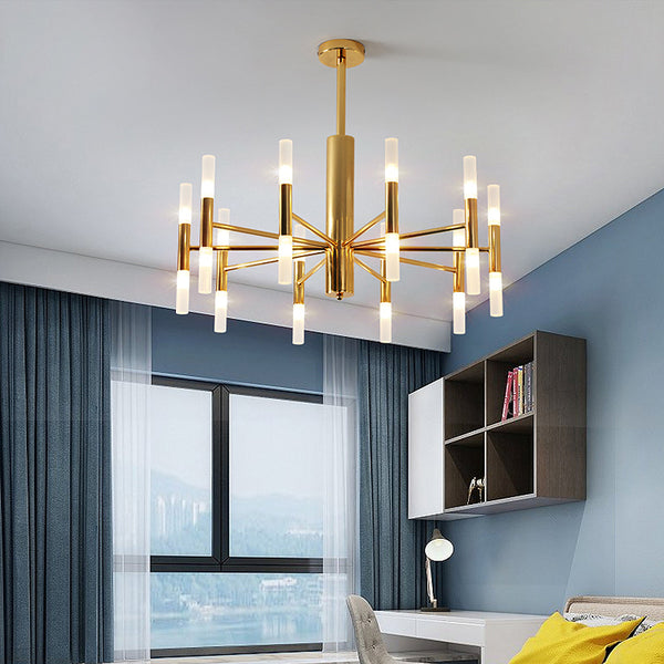 Nordischer LED-Kerzenleuchter