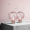 Creative glass bedside table lamp