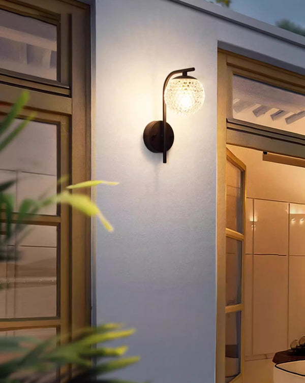 Outdoor courtyard walkway waterproof wall light