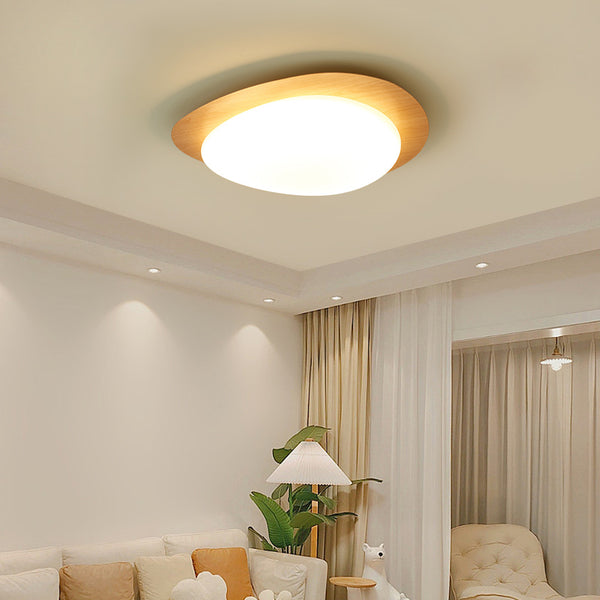 Creative pebble ceiling lamp