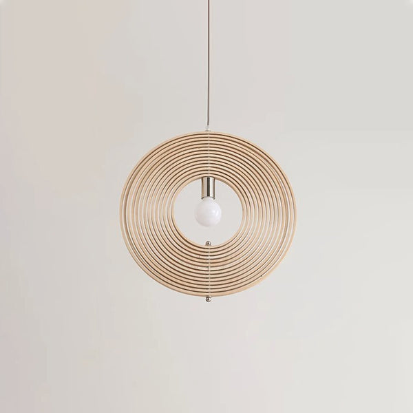 Drehbarer Ringleuchter im japanischen Stil
