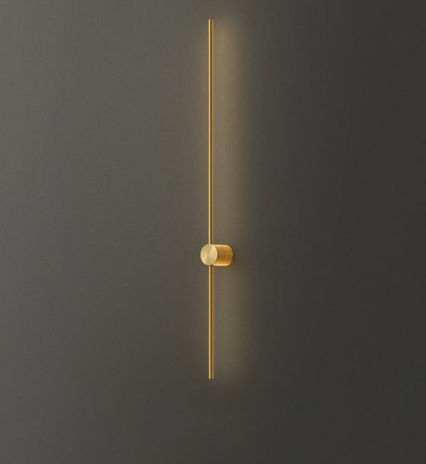 Minimalist LED line wall lamp