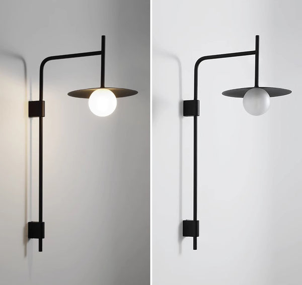 Applique murale créative en forme de soucoupe volante