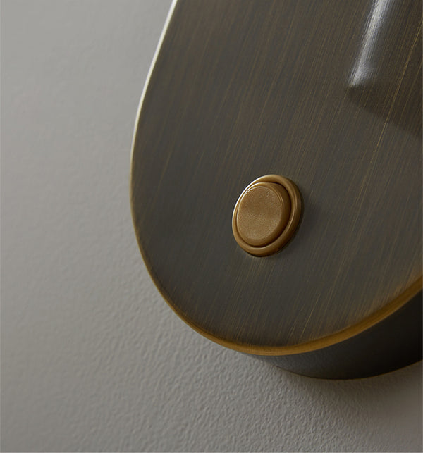 Lampe de chevet murale rotative pour chambre à coucher