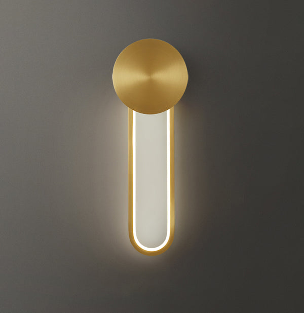 Minimalist creative LED wall lamp