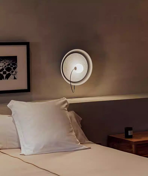 Applique murale de chevet créative en verre de style nordique