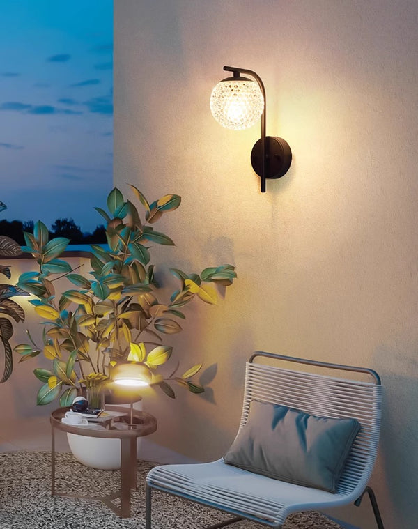 Outdoor courtyard walkway waterproof wall light