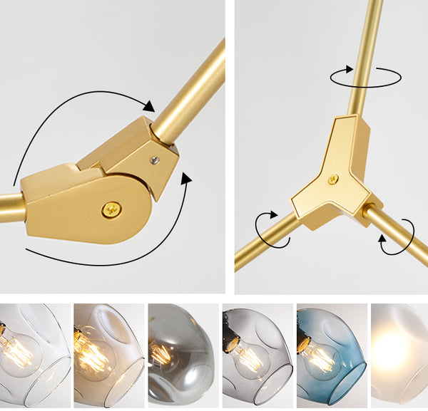 Designer Persönlichkeit Molekül Zauberbohnen Kronleuchter