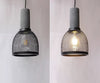 Lustre rétro à tête unique en ciment