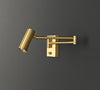 All copper swing arm wall lamp