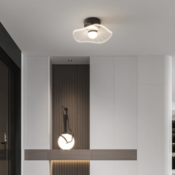 Creative lotus leaf ceiling lamp